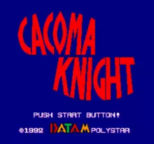 Image n° 7 - screenshots  : Cacoma Knight